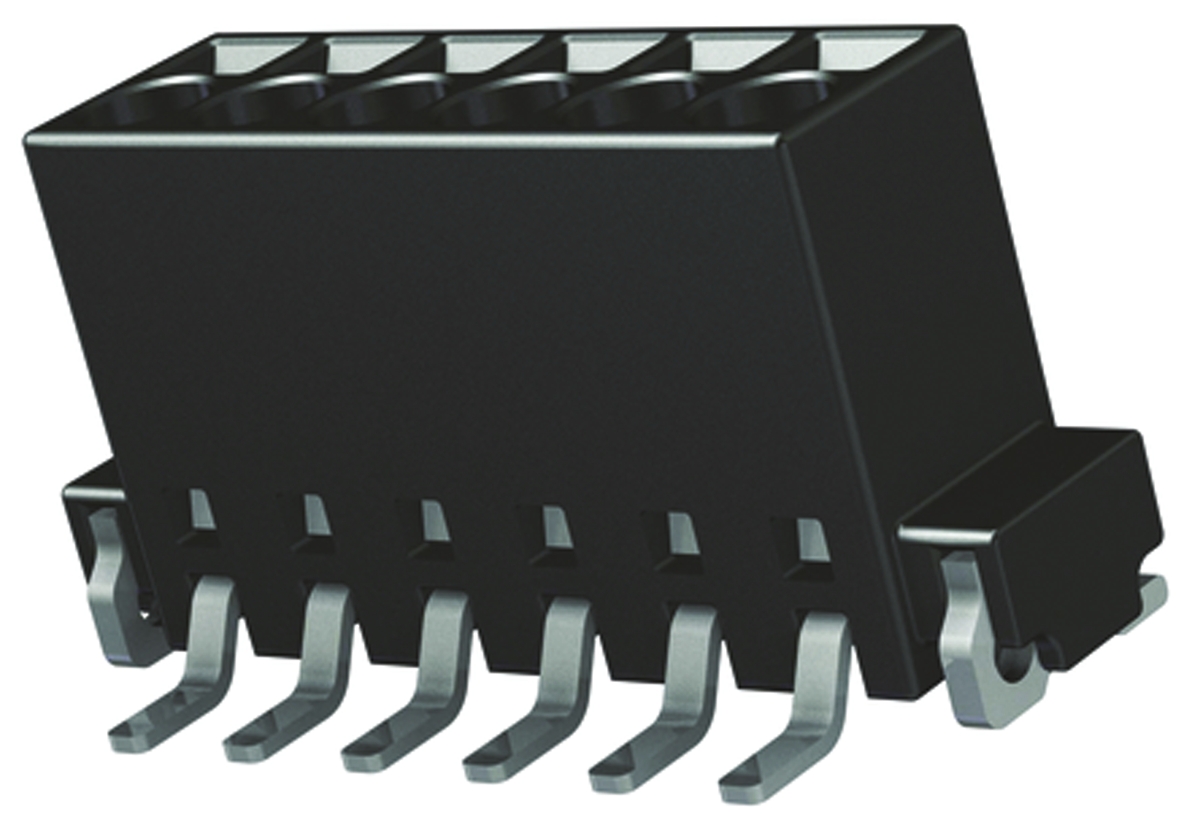 HARTING Har-Flexicon Series PCB Terminal Block, 7-Contact, 2.54mm Pitch, Surface Mount, 1-Row, Screw Termination
