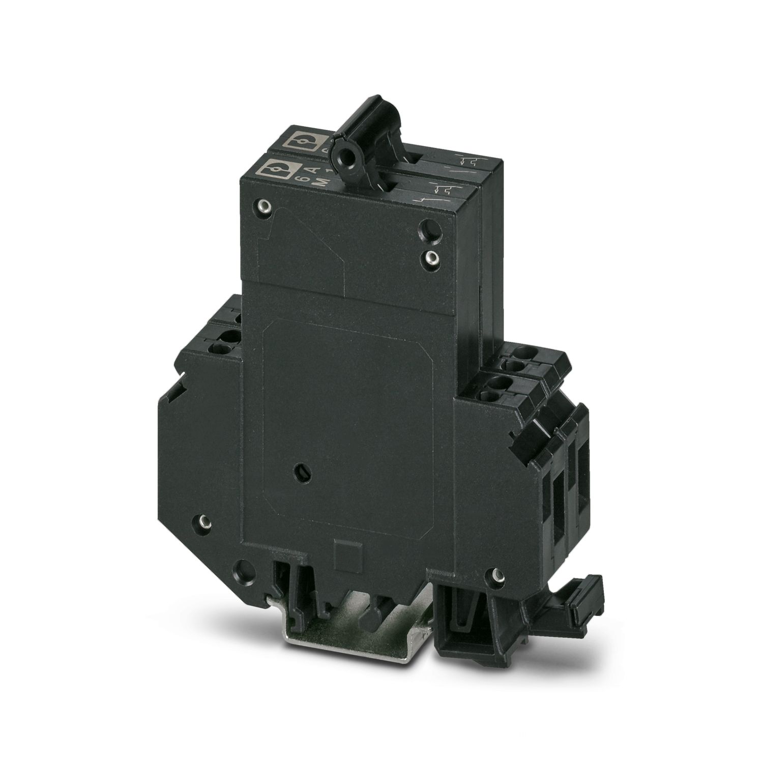 Phoenix Contact TMC TMC Thermal Magnetic Circuit Breaker - 2-Pole, DIN Rail, 6A Current Rating, 2000 A, 250V ac, 65 V dc