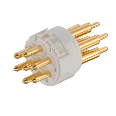 HARTING Male Circular Connector Insert size M23 7 Way for use with M23 Circular Connector
