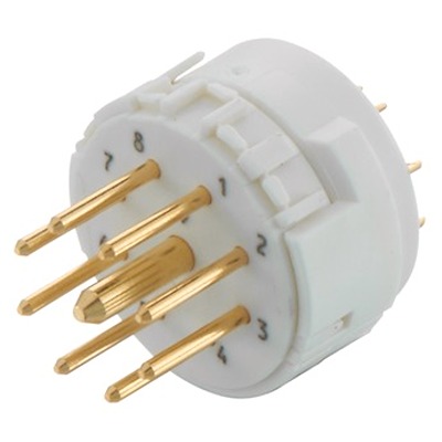 HARTING Male Circular Connector Insert size M23 9 Way for use with M23 Circular Connector