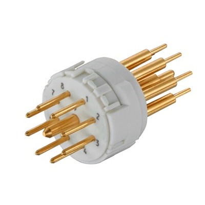 HARTING Male Circular Connector Insert size M23 9 Way for use with M23 Circular Connector