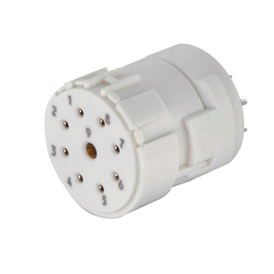 HARTING Female Circular Connector Insert size M23 9 Way for use with M23 Circular Connector