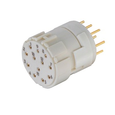 HARTING Female Circular Connector Insert size M23 12 Way for use with M23 Circular Connector
