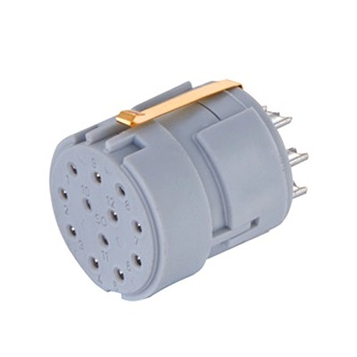 HARTING Female Circular Connector Insert size M23 12 Way for use with M23 Circular Connector