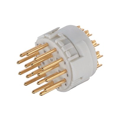 HARTING Male Circular Connector Insert size M23 17 Way for use with M23 Circular Connector