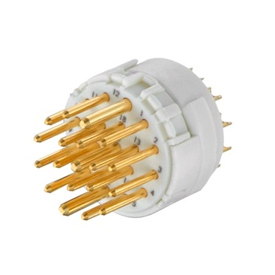 HARTING Male Circular Connector Insert size M23 19 Way for use with M23 Circular Connector