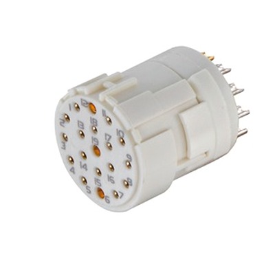 HARTING Female Circular Connector Insert size M23 19 Way for use with M23 Circular Connector