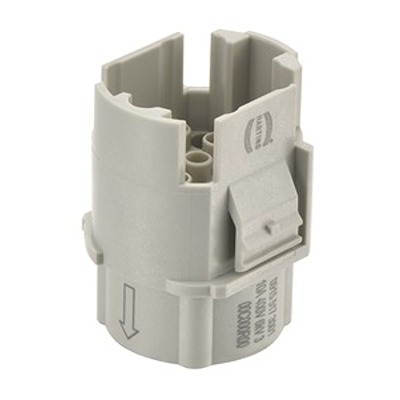 HARTING Male Connector Insert 17 Way for use with Han F+B Connector
