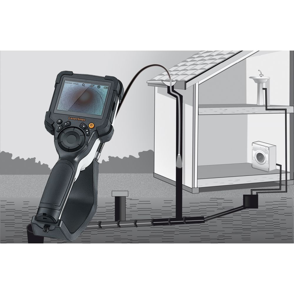 092928a Protimeter 092.928A 7.9 mm probe Inspection Camera, 5 m Probe Length, 1280 x 720 pixel Resolution, LED Illumination
