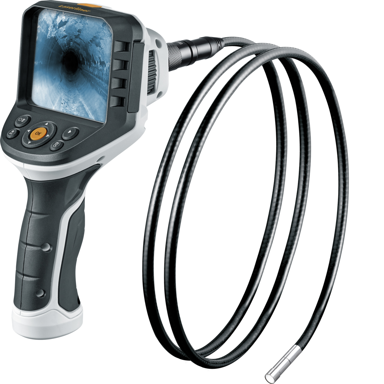 Laserliner 092.941A 6 mm probe Inspection Camera Kit, 1.5 m Probe Length, 640 x 480 pixel Resolution, LED Illumination