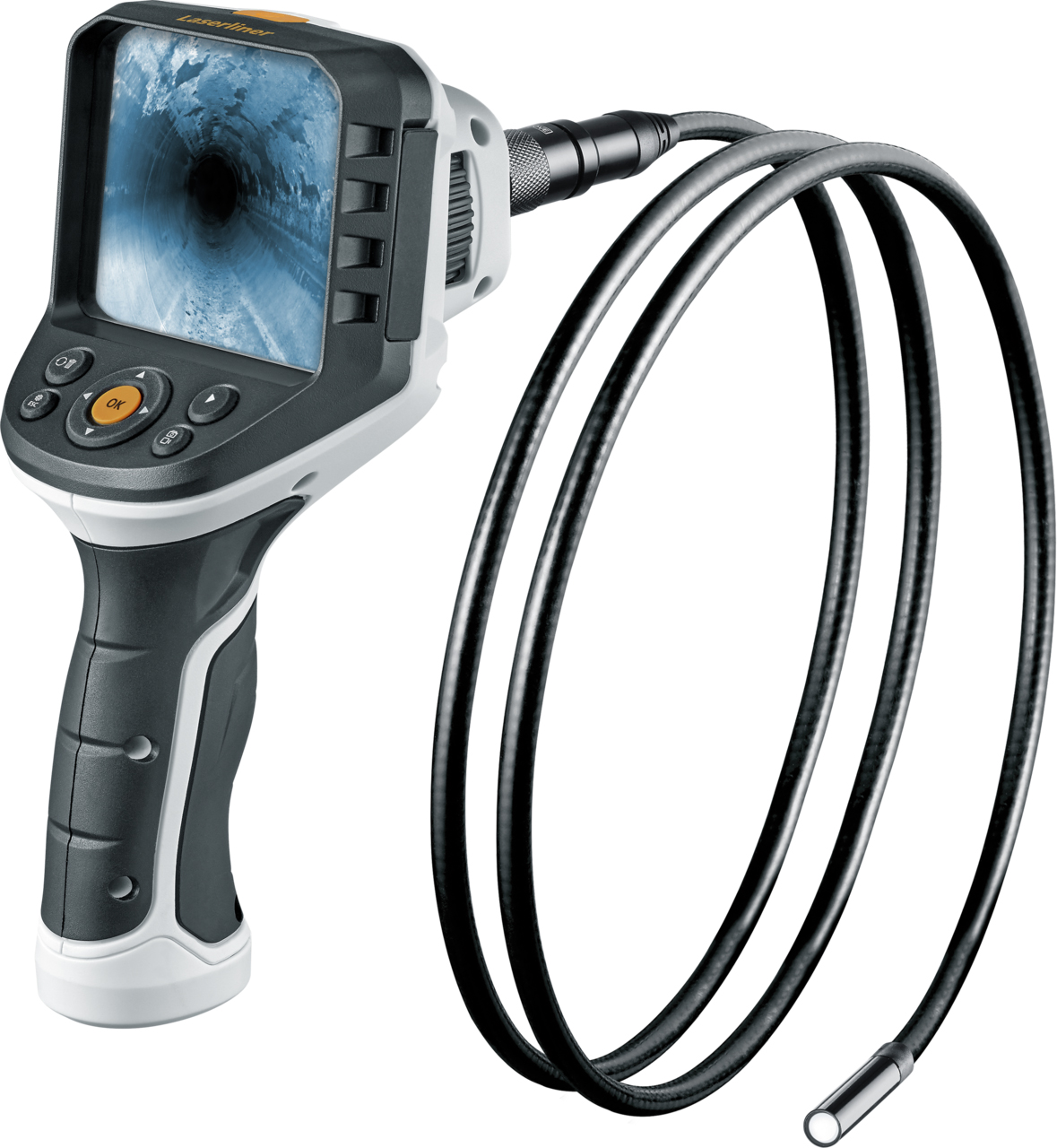 Laserliner 092.942A 9 mm probe Inspection Camera Kit, 1500 mm Probe Length, 640 x 480 pixel Resolution, LED Illumination