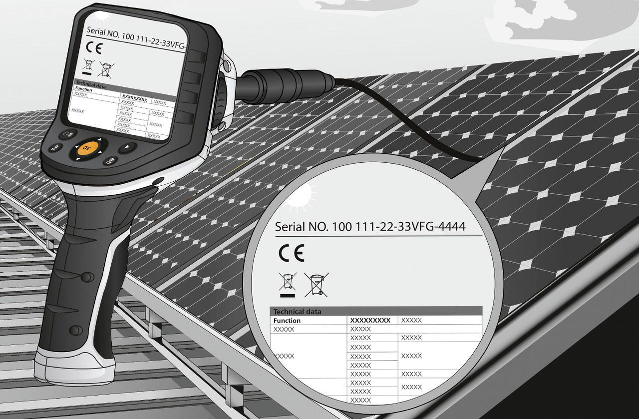 092943a Laserliner 092.943A 9 mm probe Inspection Camera Kit, 5000 mm Probe Length, 640 x 480 pixel Resolution, LED Illumination