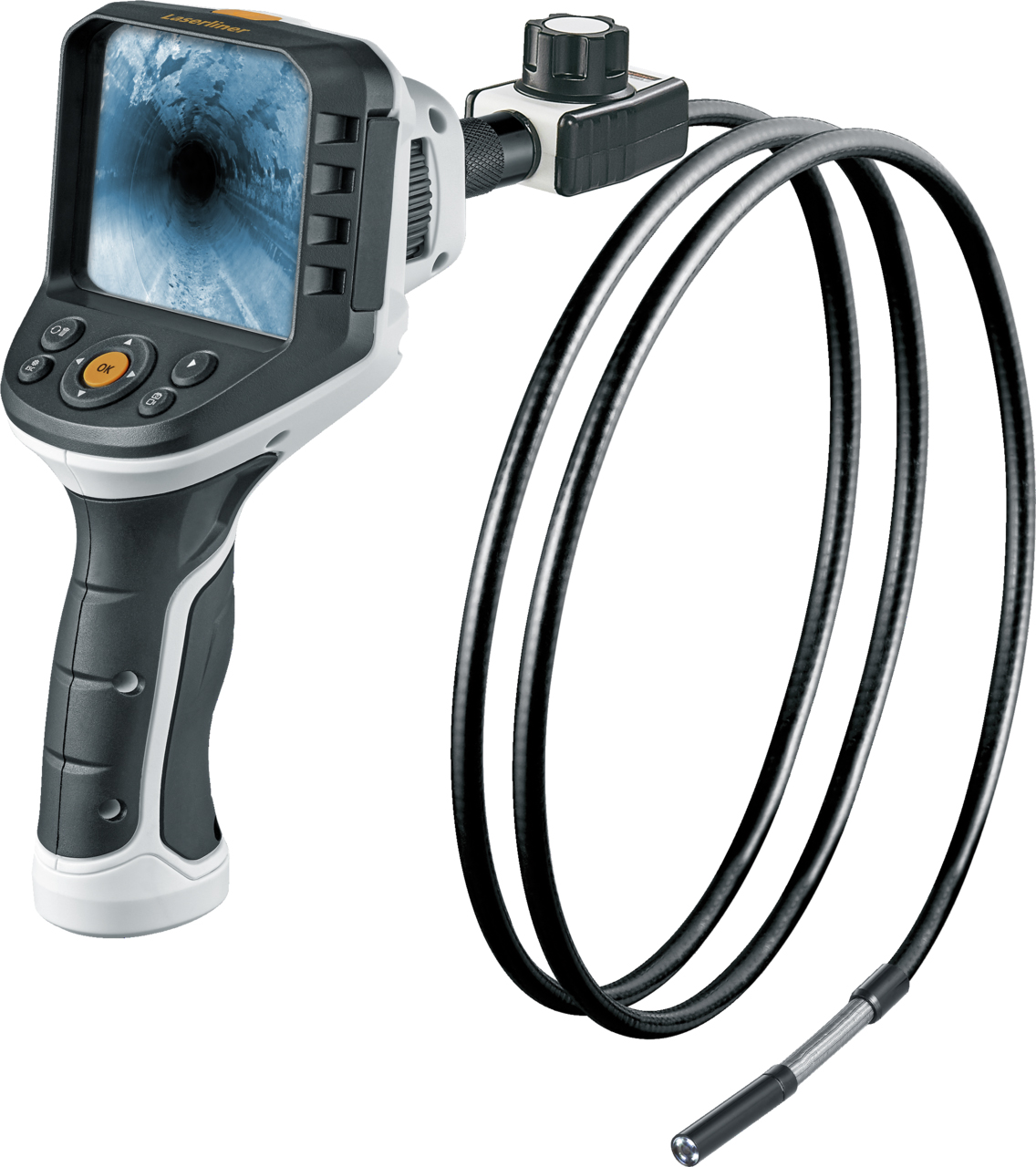 Laserliner 092.945A 9 mm probe Inspection Camera Kit, 1 m Probe Length, 640 x 480 pixel Resolution, LED Illumination