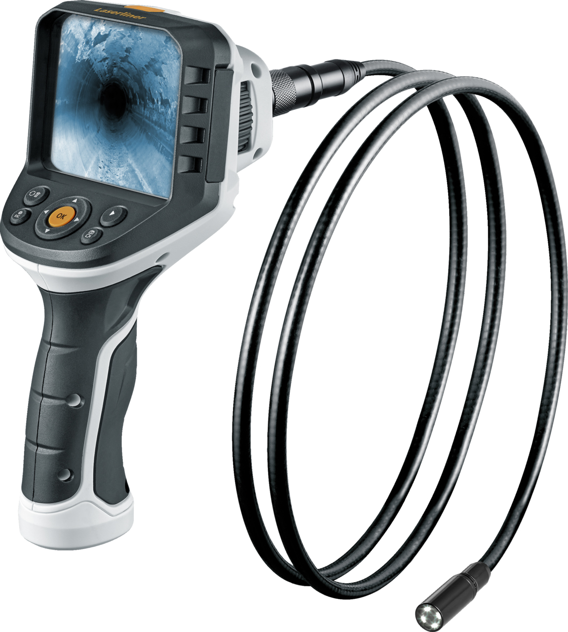 Laserliner 092.946A 17 mm probe Inspection Camera Kit, 1.5 m Probe Length, 640 x 480 pixel Resolution, LED Illumination