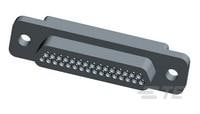 TE Connectivity 15321 31 Way Panel Mount D-sub Connector Plug, 1.27mm Pitch, with Screw
