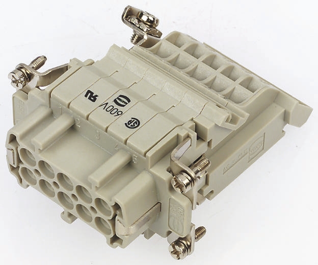 HARTING Han E AV Series 24-Contact Male Interface Module, Cable, 16A