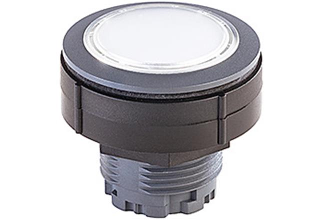 HARTING White Pilot Light Head, 30.5 mm Cutout