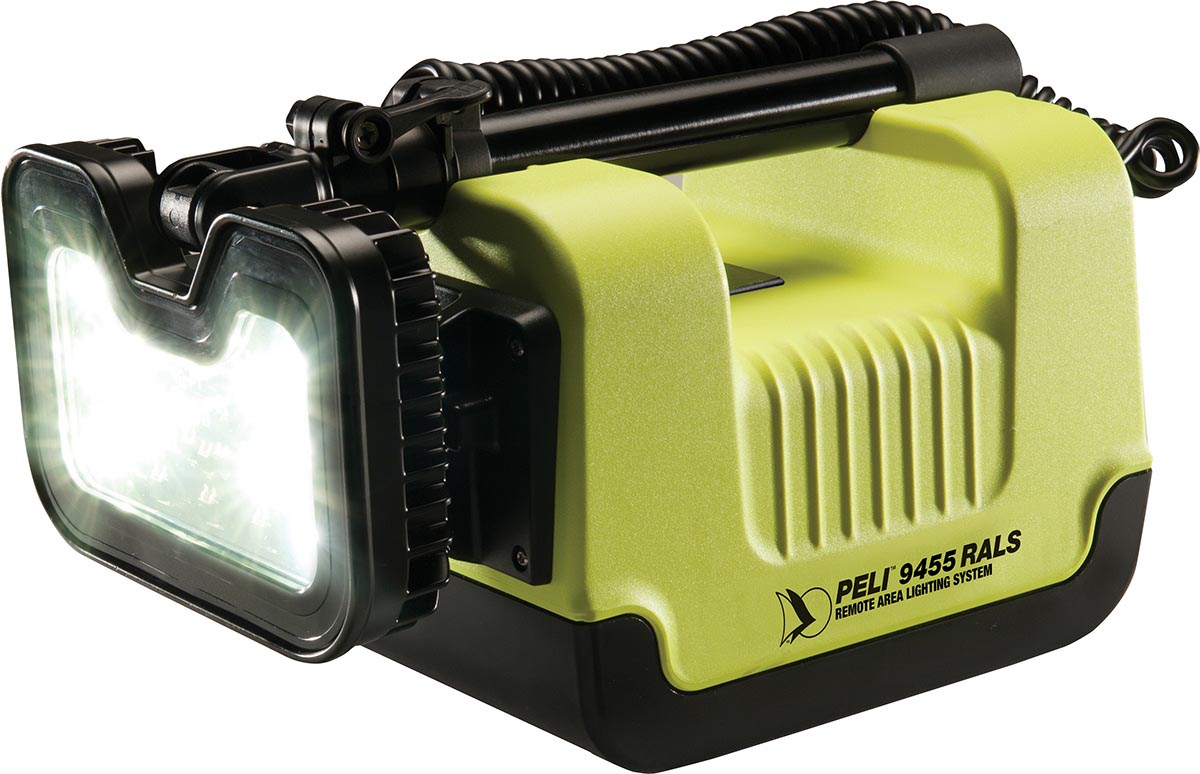 Peli 9455 Floodlight, 10 LED, 21 W Yellow, 1600 lm, IP54, 10.8V