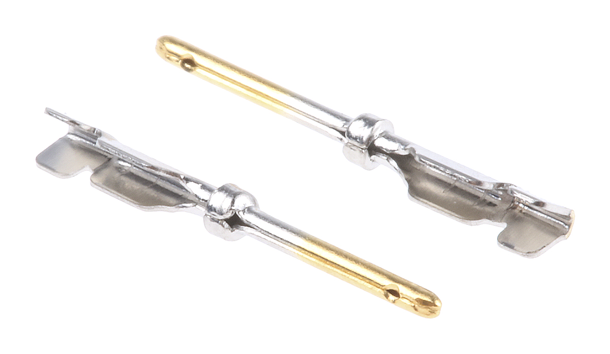 HARTING, D-Sub High Density Series, Male Crimp D-Sub Connector Contact, Gold Crimp 24 AWG