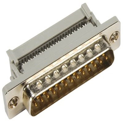 HARTING D Sub 37 Way Straight PCB Connector, with Flange Male