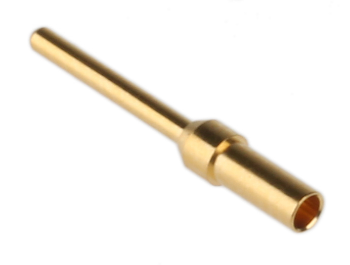 09670003576 HARTING, D-Sub Standard Series, size 1.04 mm Male Crimp Circular Connector Contact, Gold over Nickel Signal 18 AWG