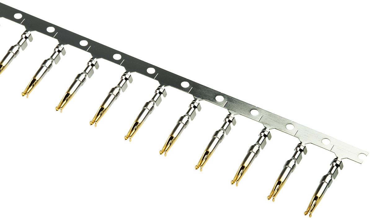 HARTING, D-Sub Standard Series, Female Crimp D-Sub Connector Contact, Gold Socket 24 AWG