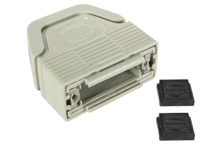 HARTING D-Sub Series Thermoplastic Straight Housing