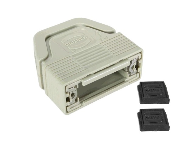 HARTING D-Sub Series Thermoplastic Straight Housing