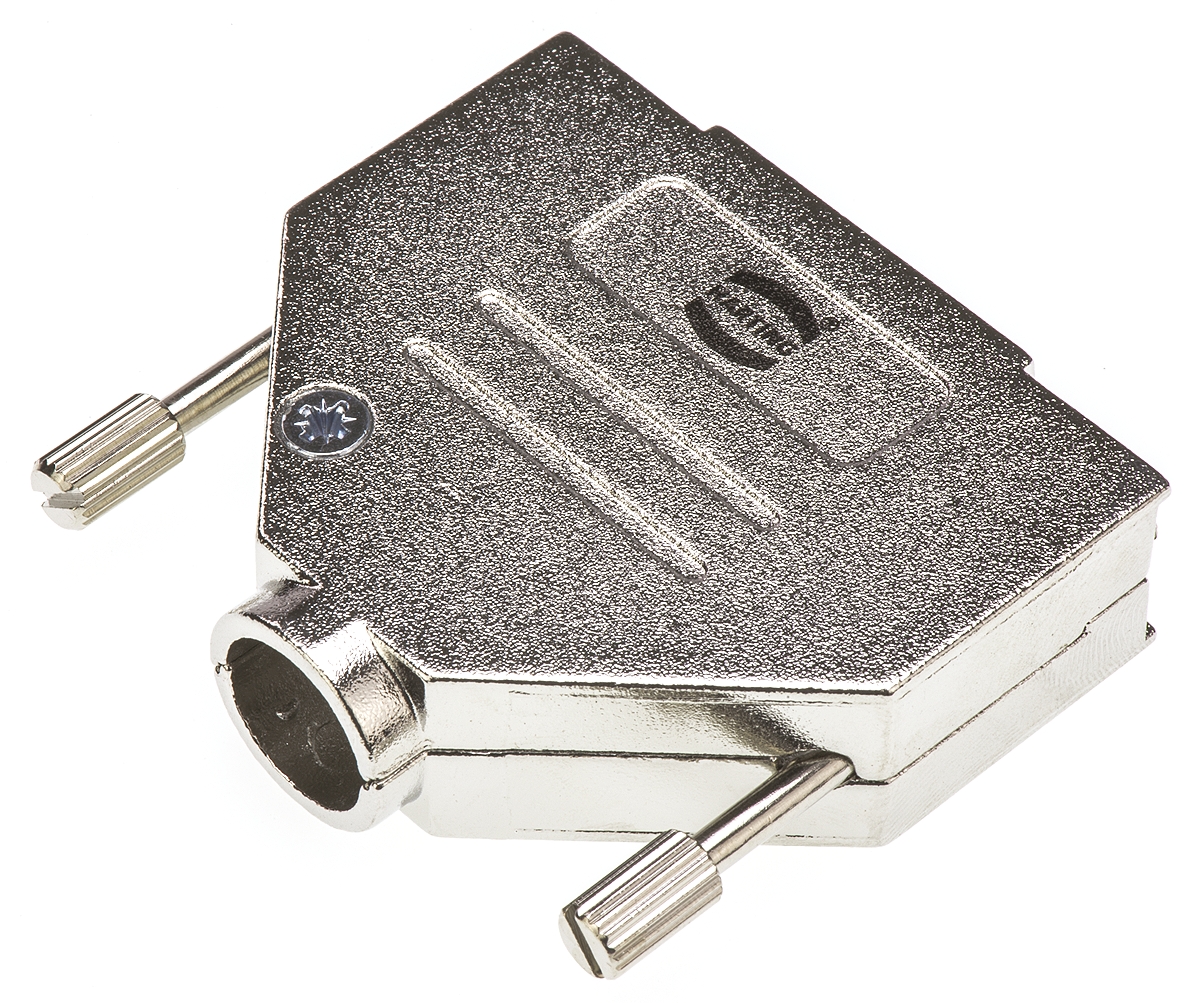 09670250343 HARTING D-Sub Series Metal Straight D-Sub Backshell, 25 Way Strain Relief