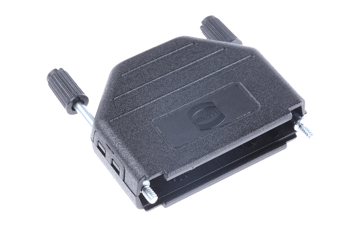 HARTING D-Sub Series Thermoplastic Straight D-Sub Backshell, 25 Way Strain Relief