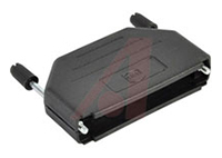HARTING D-Sub Series Thermoplastic Straight D-Sub Backshell, 50 Way Strain Relief