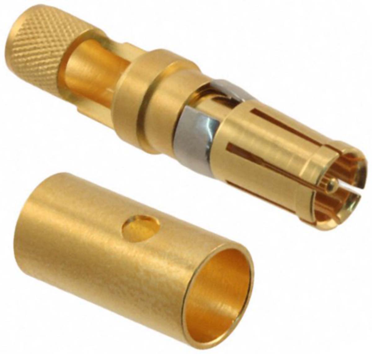 HARTING, 0969 Series, Female Crimp D-Sub Connector Coaxial Contact, Gold 20 AWG
