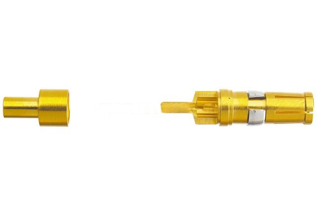 HARTING, 0969 Series, Female Crimp D-Sub Connector Coaxial Contact, Gold 20 AWG