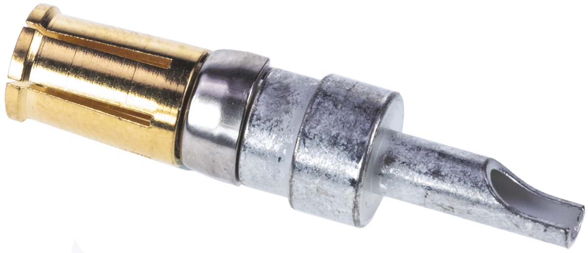 HARTING, D-Sub Mixed Series, Female Solder D-Sub Connector Power Contact, Gold Power 16 AWG