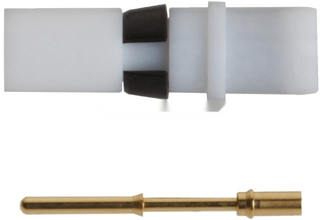 HARTING, D-Sub Series, Female Crimp Crimp Contact, Gold over Nickel Crimp 24 AWG