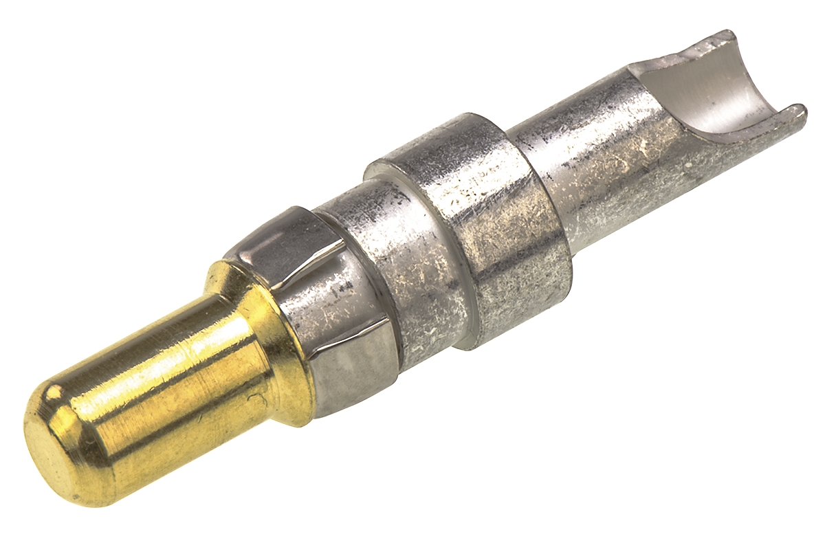 HARTING, D-Sub Mixed Series, Male Solder D-Sub Connector Power Contact, Gold Power 12 AWG