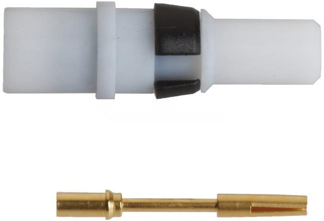 HARTING, D Sub Series, Male Crimp Contact, Gold over Nickel High Voltage 24 AWG