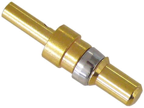 HARTING, D-Sub Mixed Series, Male Crimp D-Sub Connector Power Contact, Gold Power 8 AWG
