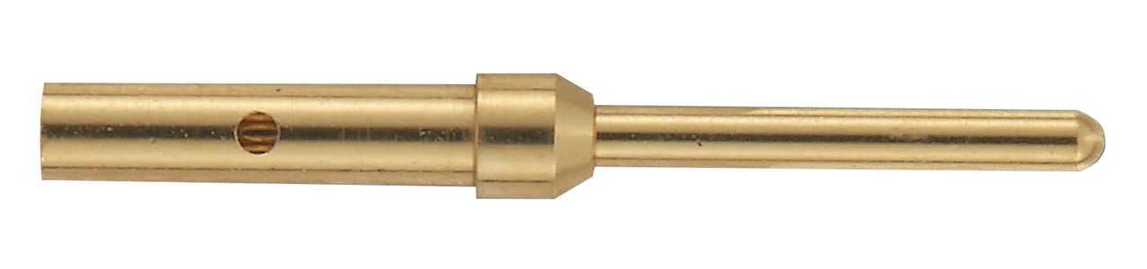 HARTING, D Sub Series, Male Crimp Crimp Contact, Gold Crimp 22 AWG