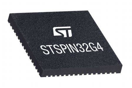 STMicroelectronics STSPIN32G4TR, Brushless DC Motor Motor Driver IC 64-Pin, FPN