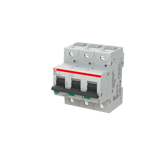 ABB S803 Circuit Breaker, 3P, 32A Curve C, 440V AC, 375V DC, 15 kA Breaking Capacity