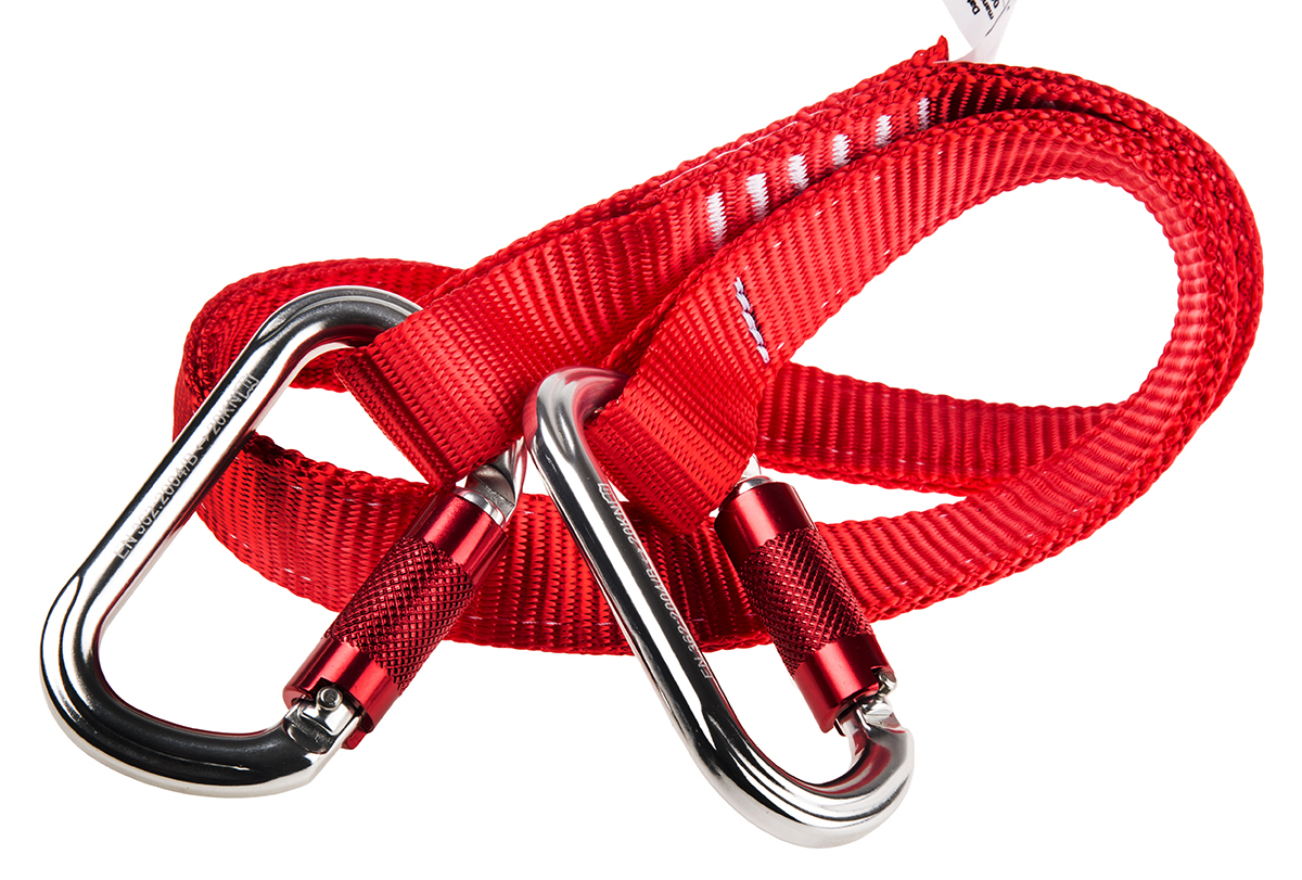 Certex Bridon Lifting Systems 1 m Work Positioning Lanyard Twist Lock Snap Hook Single