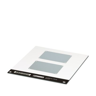 Phoenix Contact LS-EMSP-AL Screw Cable Label, Silver, Pre-printed "Unlabeled", for Devices In The Control Cabinet,