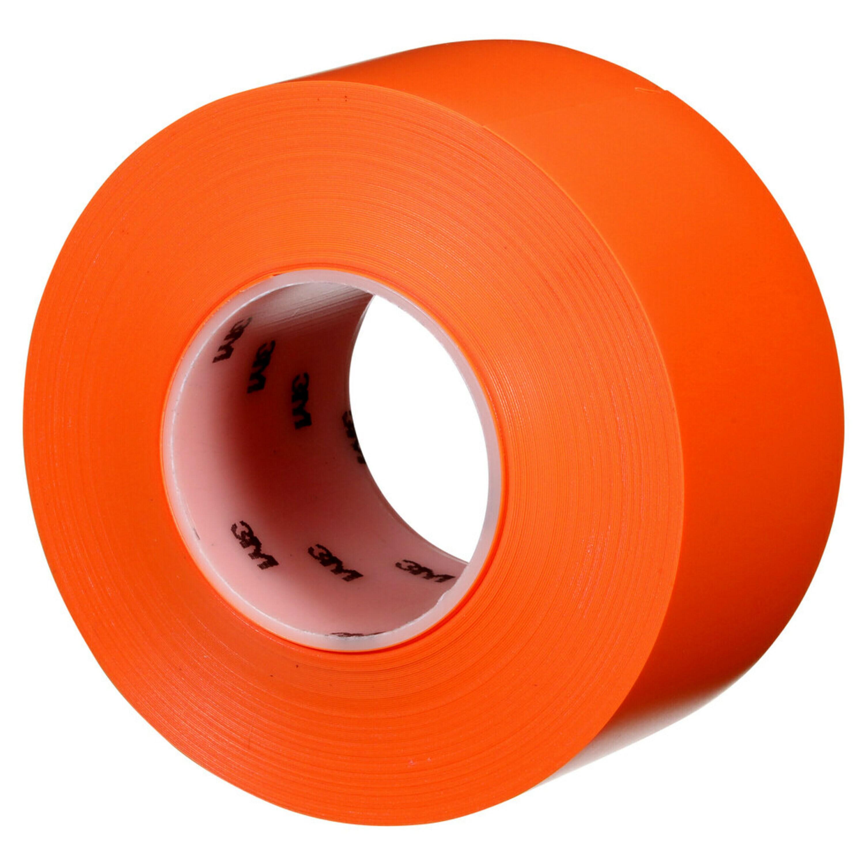 3M 971 Orange Vinyl 32.918m Floor Marking Tape, 0.432mm Thickness