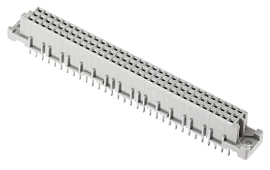 HARTING DIN 41612 96 Way 2.54mm Pitch, Straight Rectangular Connector, Socket