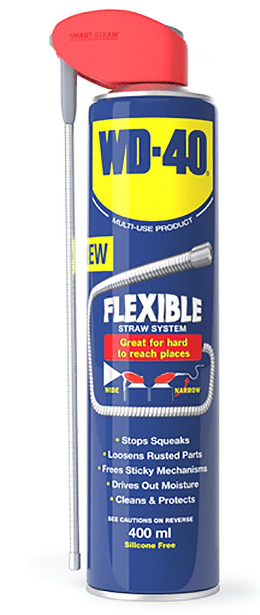 44688 WD-40 Flexible Straw Lubricant Multi-Purpose 400 ml Aerosol