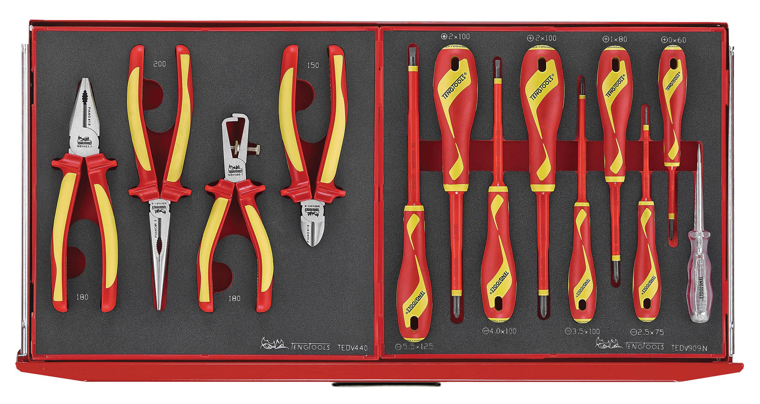 tcemm249n Teng Tools 10 drawers  Metal Tool Box