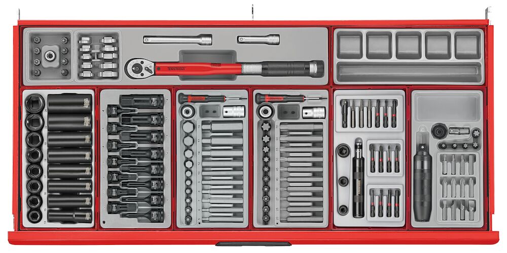 tcmm1034n Teng Tools 1034 Piece Automotive Tool Kit Tool Kit with Foam Inlay, Yes