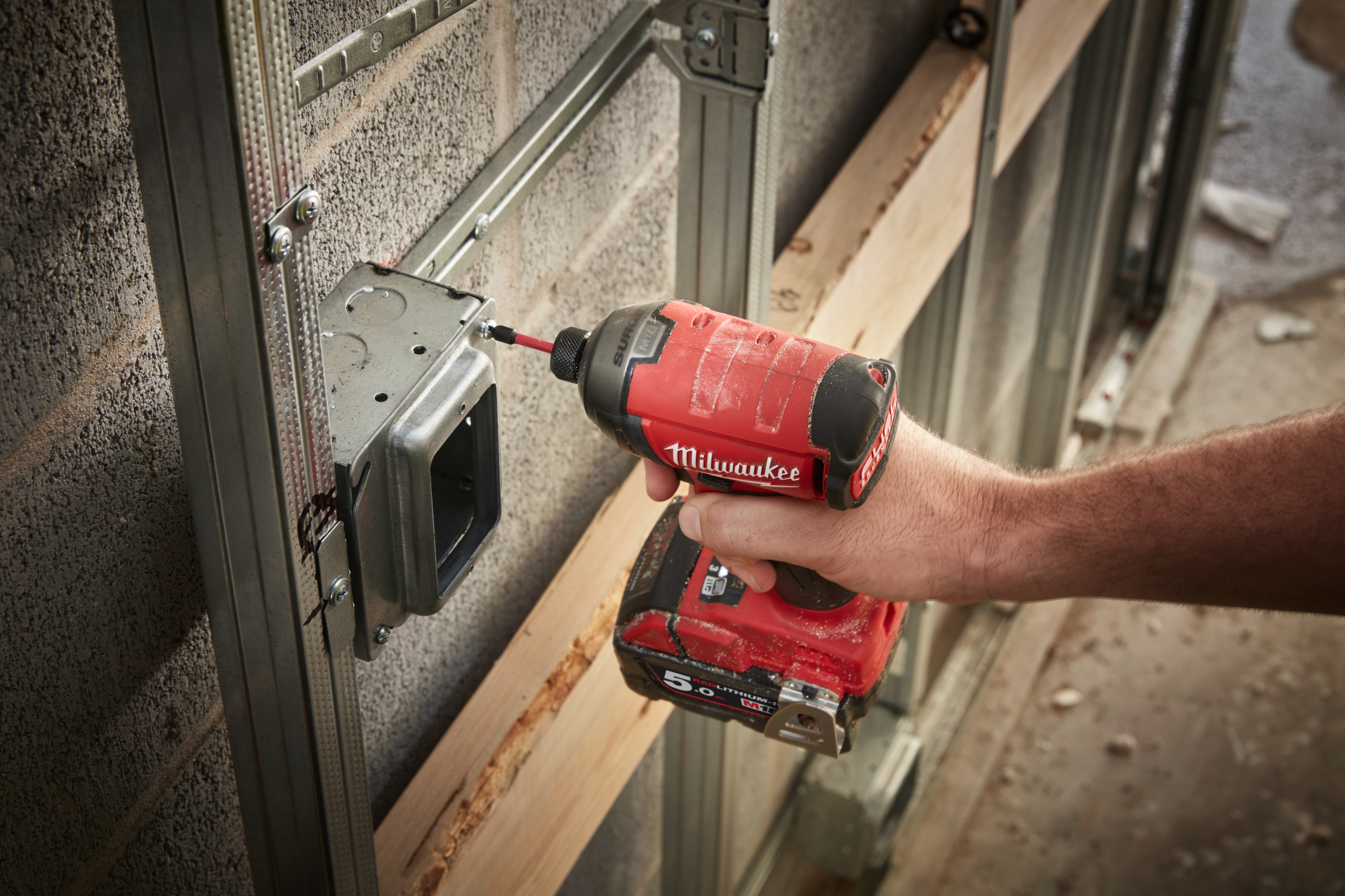 m18fqid-0 Milwaukee M18FQID-0 - Cordless 18V Impact Driver with  Body Only