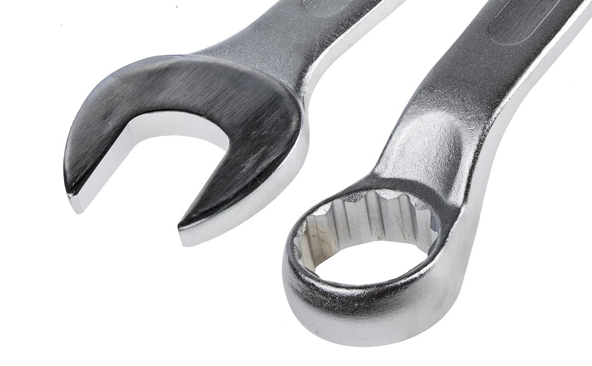 388-3690 RS PRO 26-Piece Spanner Set, 32 mm, 6 To 30 mm, Chrome Vanadium Steel
